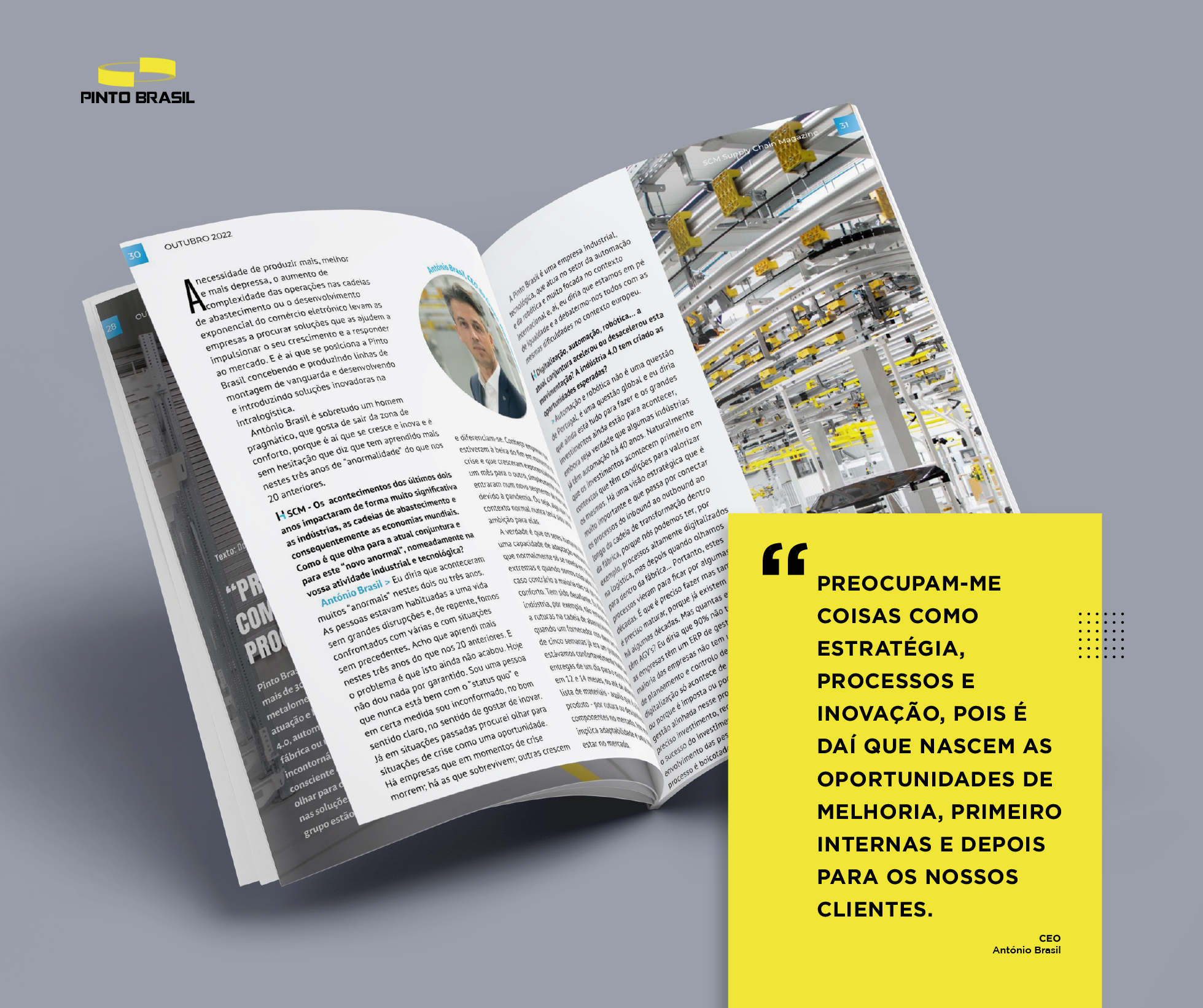 Read more about the article A Pinto Brasil em destaque na Supply Chain Magazine